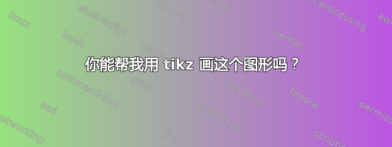 你能帮我用 tikz 画这个图形吗？