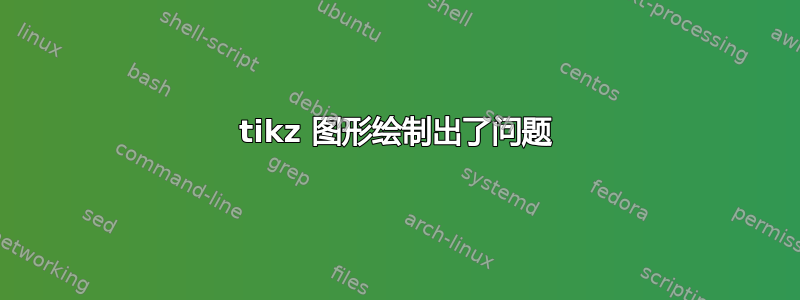 tikz 图形绘制出了问题