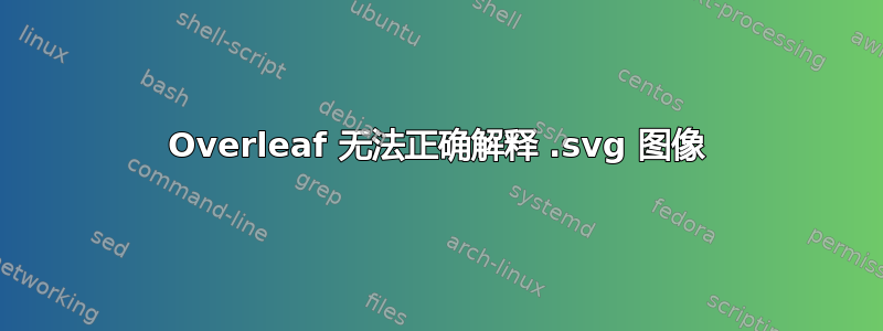 Overleaf 无法正确解释 .svg 图像