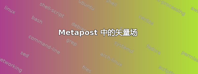 Metapost 中的矢量场