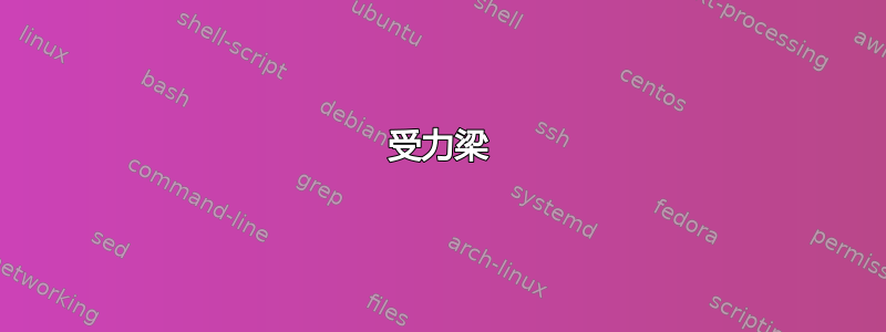 受力梁