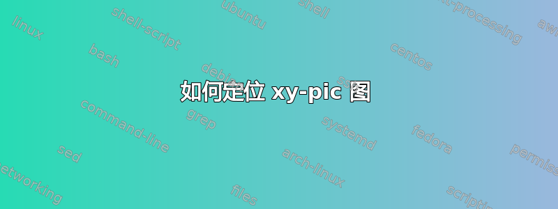 如何定位 xy-pic 图