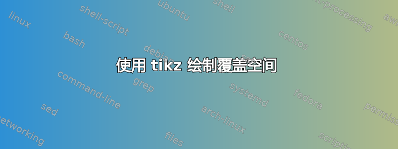 使用 tikz 绘制覆盖空间