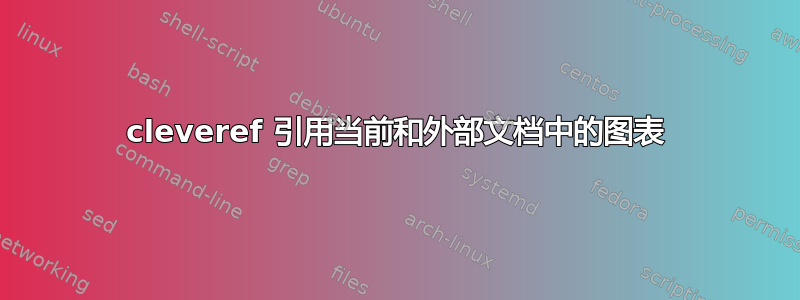 cleveref 引用当前和外部文档中的图表