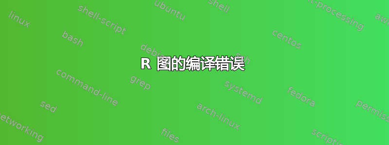 R 图的编译错误