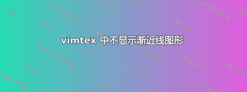 vimtex 中不显示渐近线图形