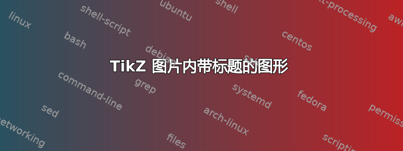 TikZ 图片内带标题的图形