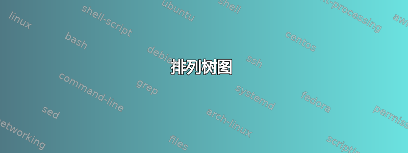 排列树图