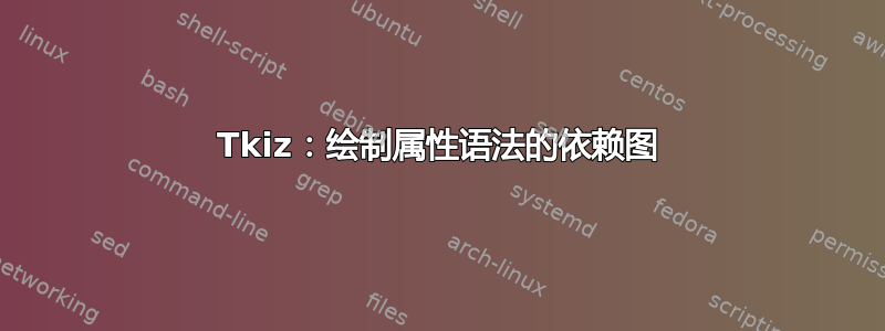 Tkiz：绘制属性语法的依赖图