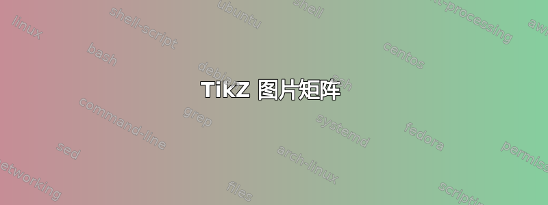 TikZ 图片矩阵