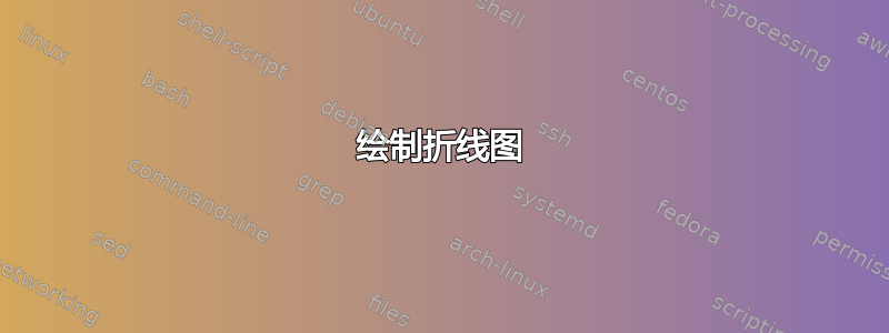 绘制折线图