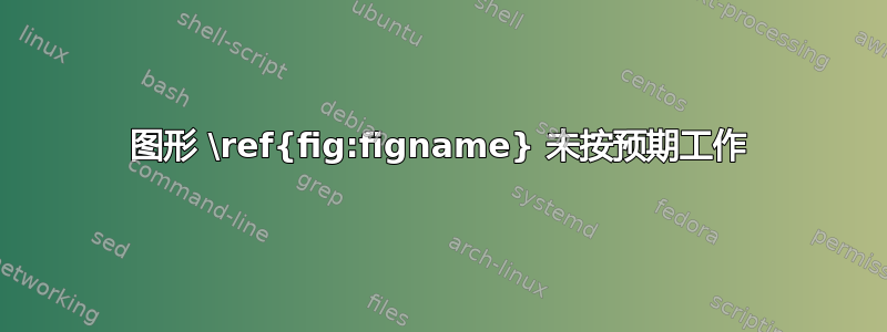 图形 \ref{fig:figname} 未按预期工作