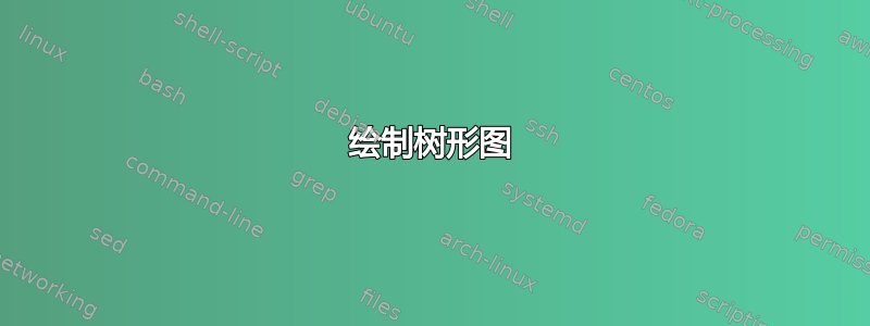 绘制树形图