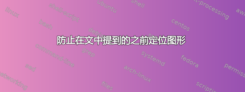 防止在文中提到的之前定位图形