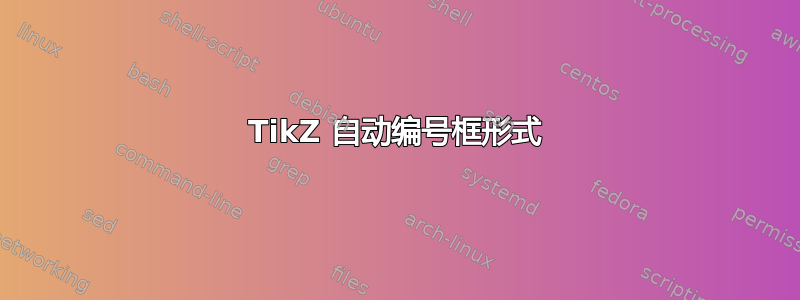 TikZ 自动编号框形式