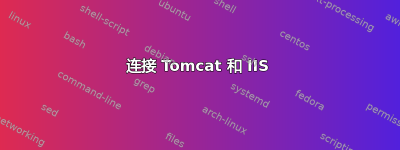 连接 Tomcat 和 IIS