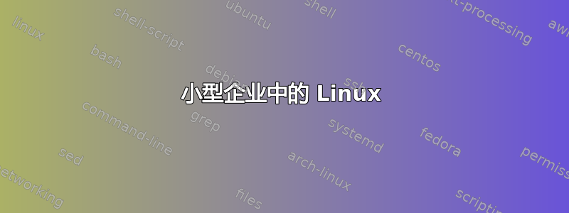 小型企业中的 Linux