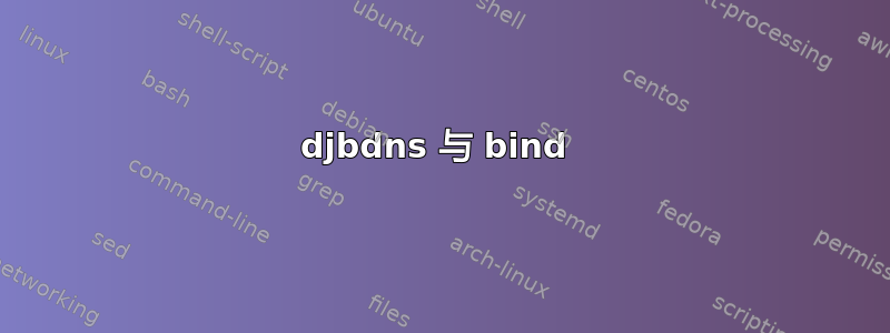 djbdns 与 bind 