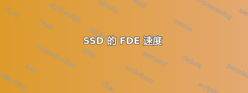 SSD 的 FDE 速度