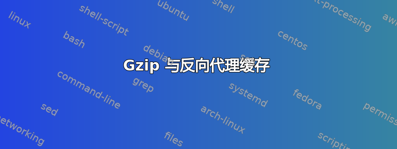 Gzip 与反向代理缓存