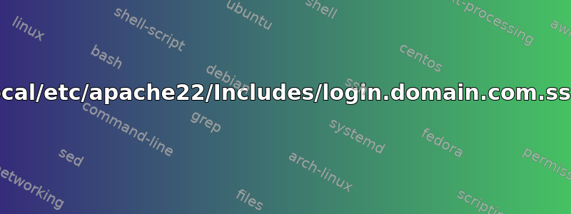 /usr/local/etc/apache22/Includes/login.domain.com.ssl.conf