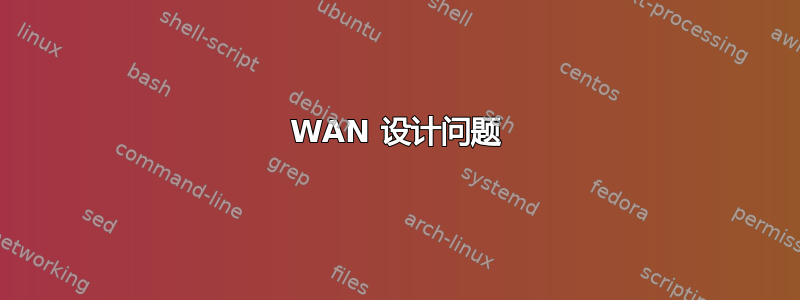 WAN 设计问题