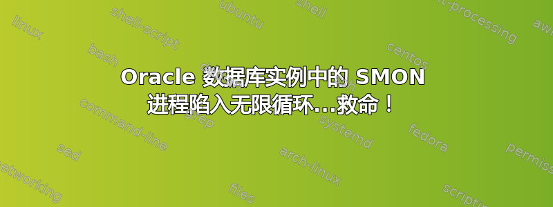 Oracle 数据库实例中的 SMON 进程陷入无限循环...救命！