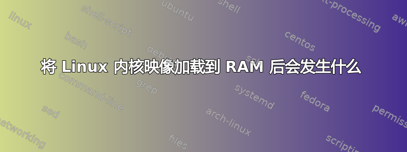 将 Linux 内核映像加载到 RAM 后会发生什么