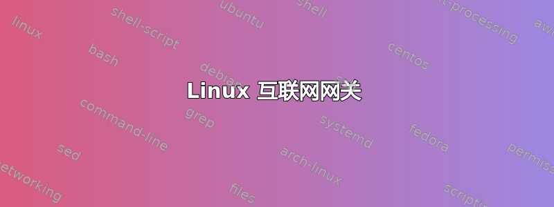 Linux 互联网网关