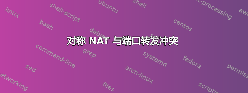 对称 NAT 与端口转发冲突