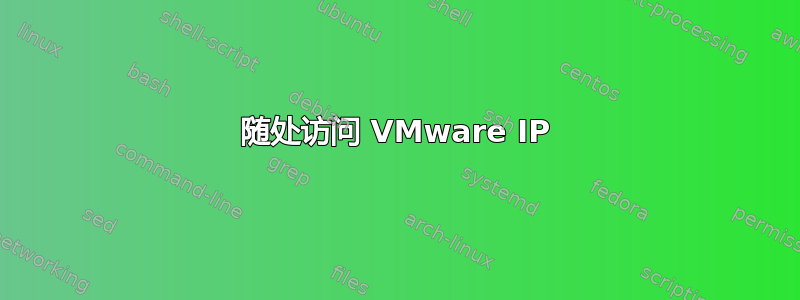 随处访问 VMware IP