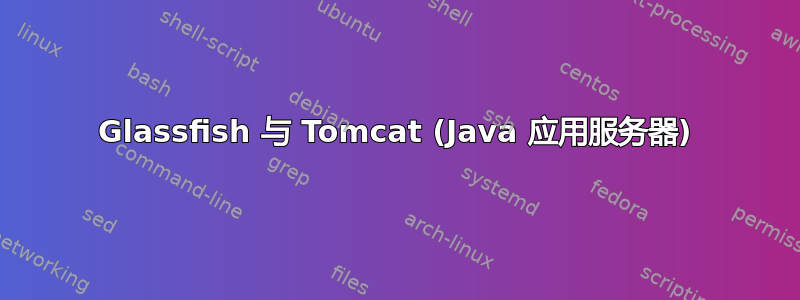 Glassfish 与 Tomcat (Java 应用服务器)