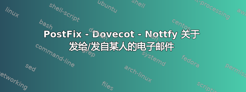 PostFix - Dovecot - Nottfy 关于 发给/发自某人的电子邮件