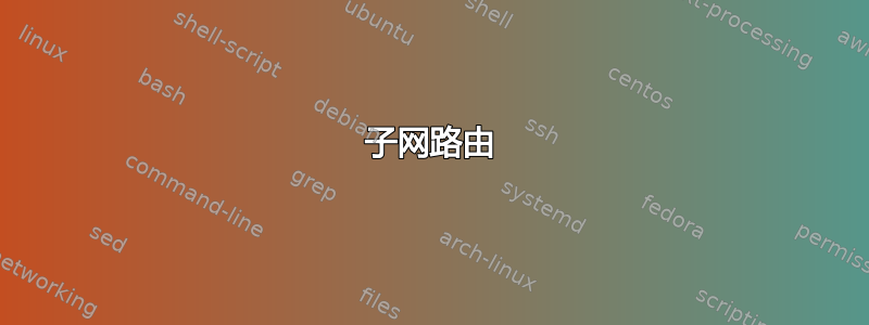 子网路由