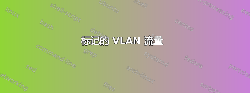 标记的 VLAN 流量 