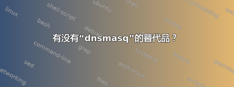 有没有“dnsmasq”的替代品？