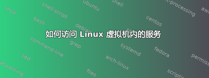 如何访问 Linux 虚拟机内的服务