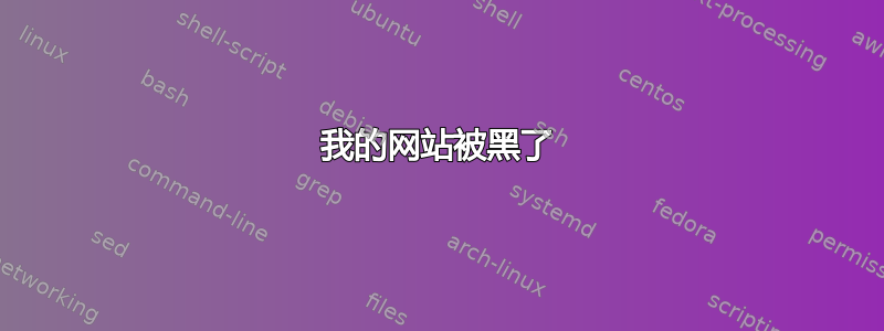 我的网站被黑了