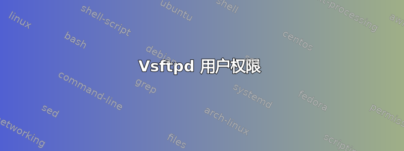 Vsftpd 用户权限