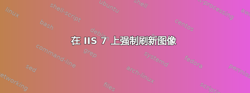 在 IIS 7 上强制刷新图像