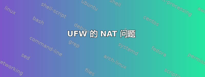 UFW 的 NAT 问题