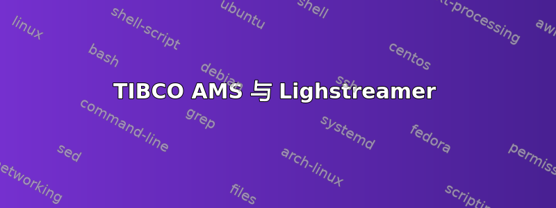 TIBCO AMS 与 Lighstreamer