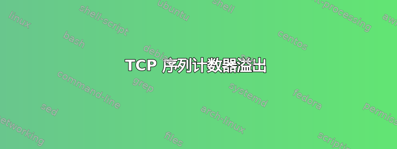 TCP 序列计数器溢出