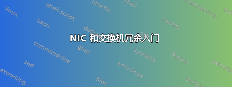 NIC 和交换机冗余入门