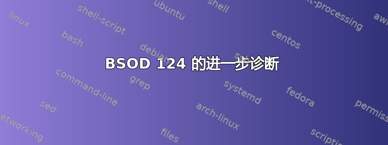 BSOD 124 的进一步诊断