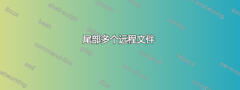 尾部多个远程文件