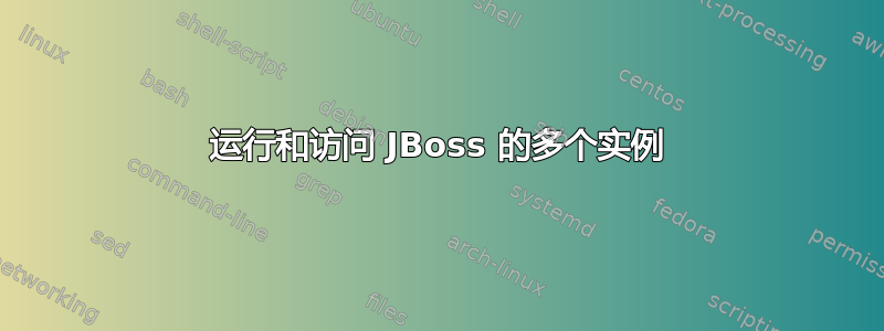 运行和访问 JBoss 的多个实例