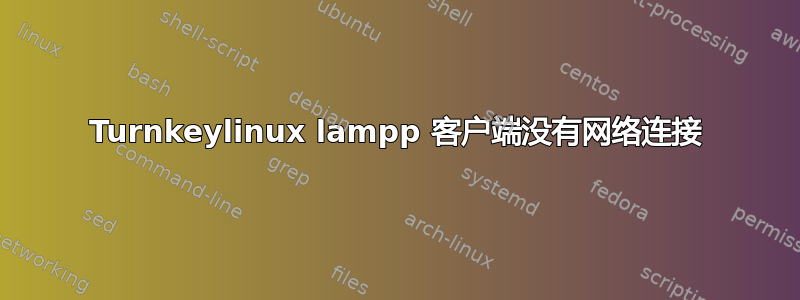 Turnkeylinux lampp 客户端没有网络连接