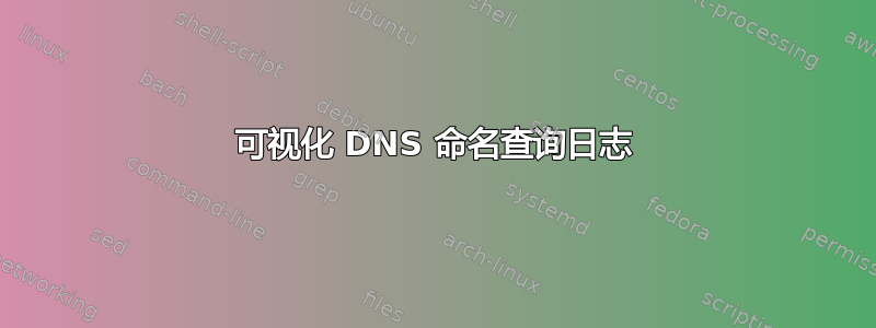 可视化 DNS 命名查询日志