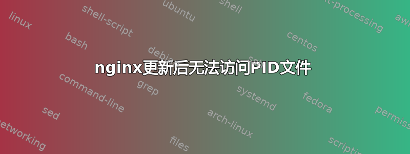 nginx更新后无法访问PID文件